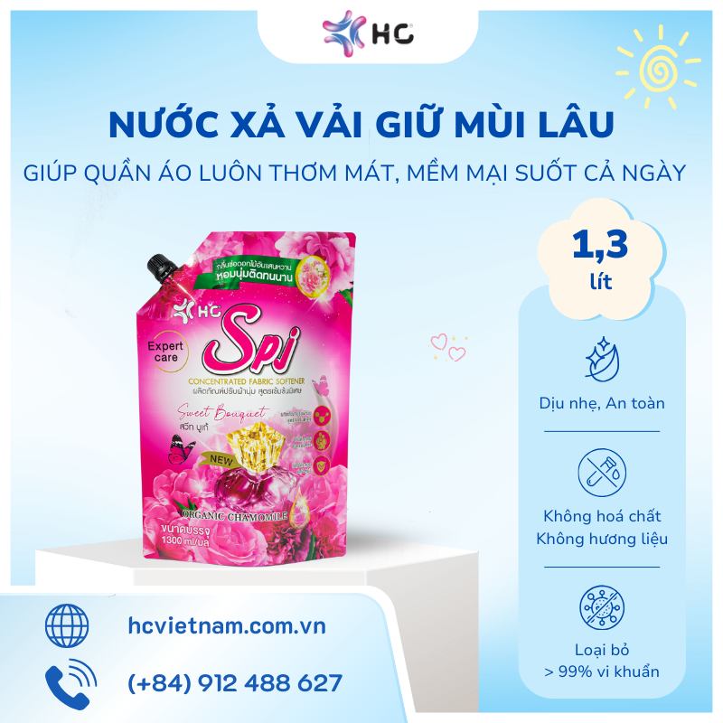 nước xả vải giữ mùi lâu