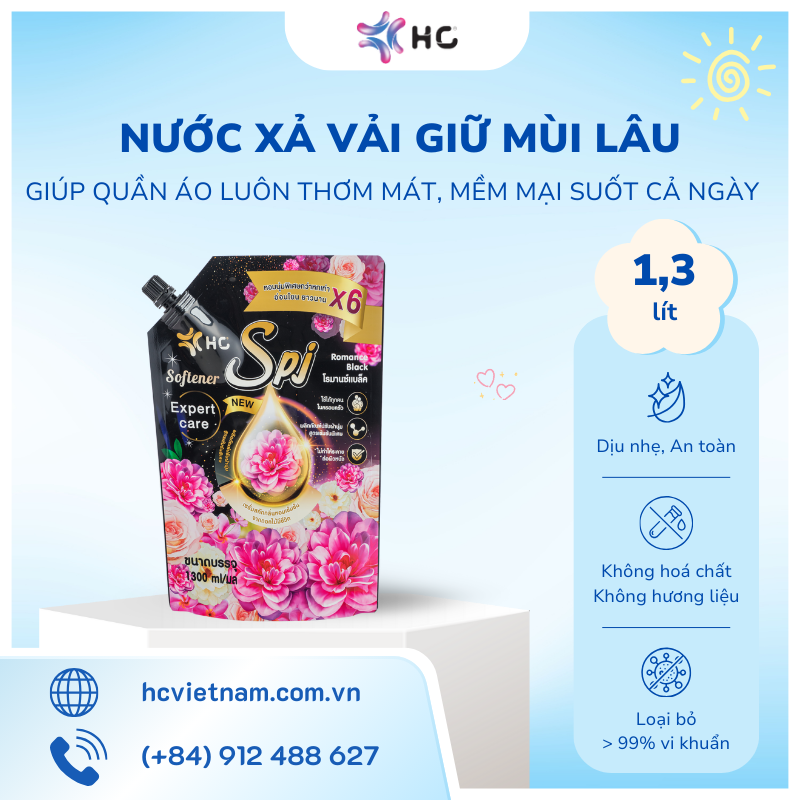 nước xả vải giữ mùi lâu