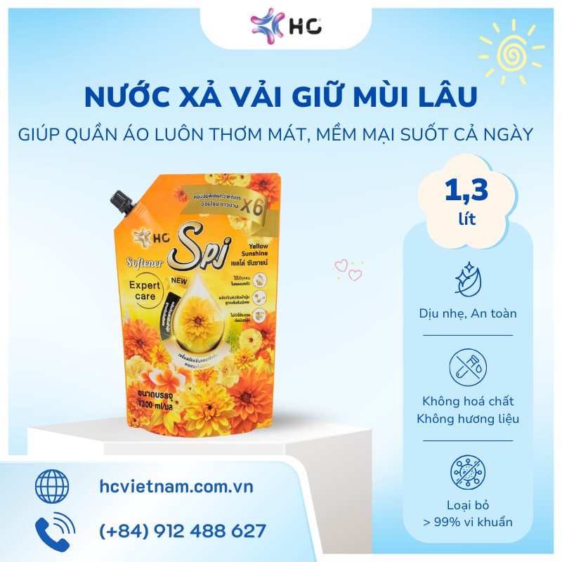 nước xả vải giữ mùi lâu