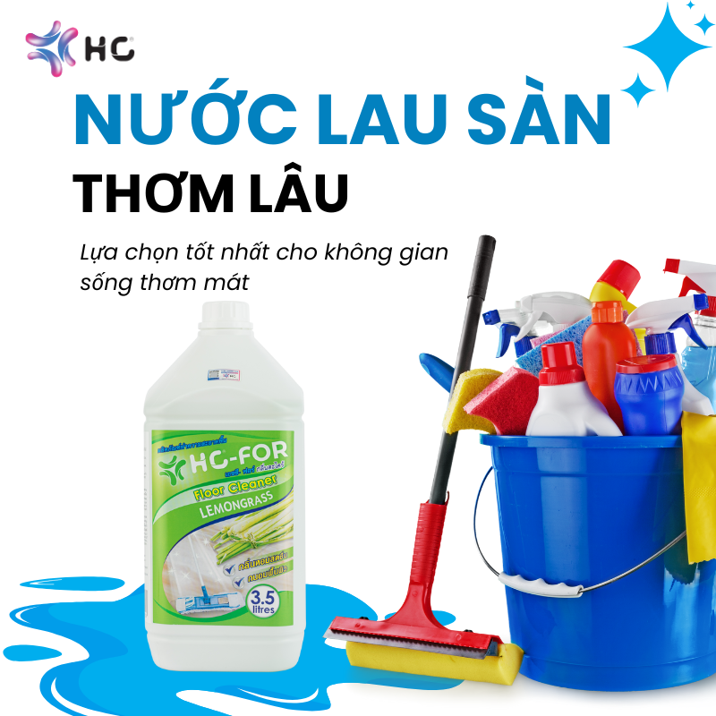 nước lau sàn thơm