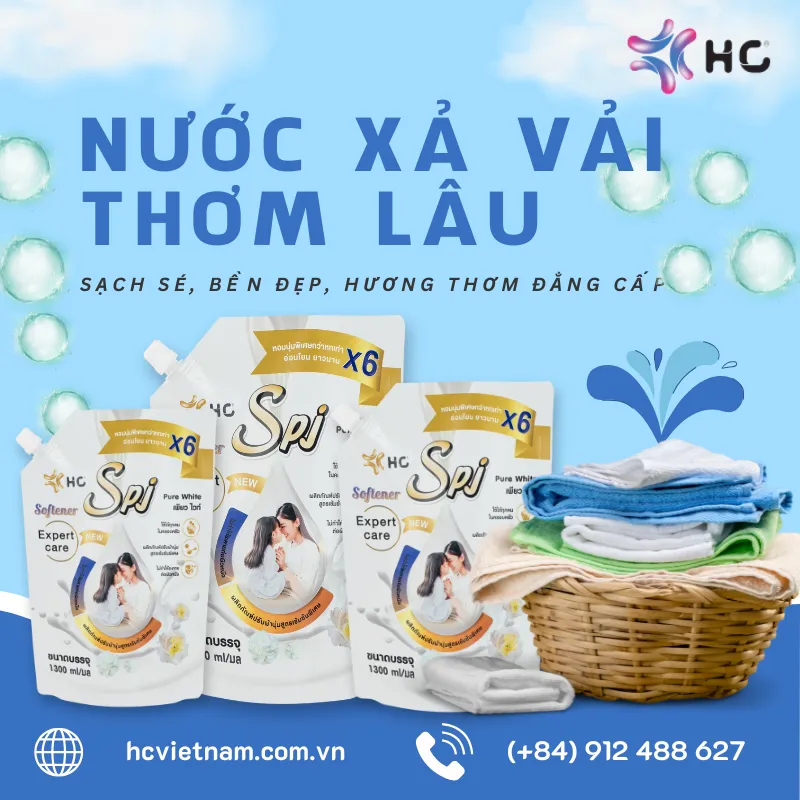 nước xả vải thơm lâu
