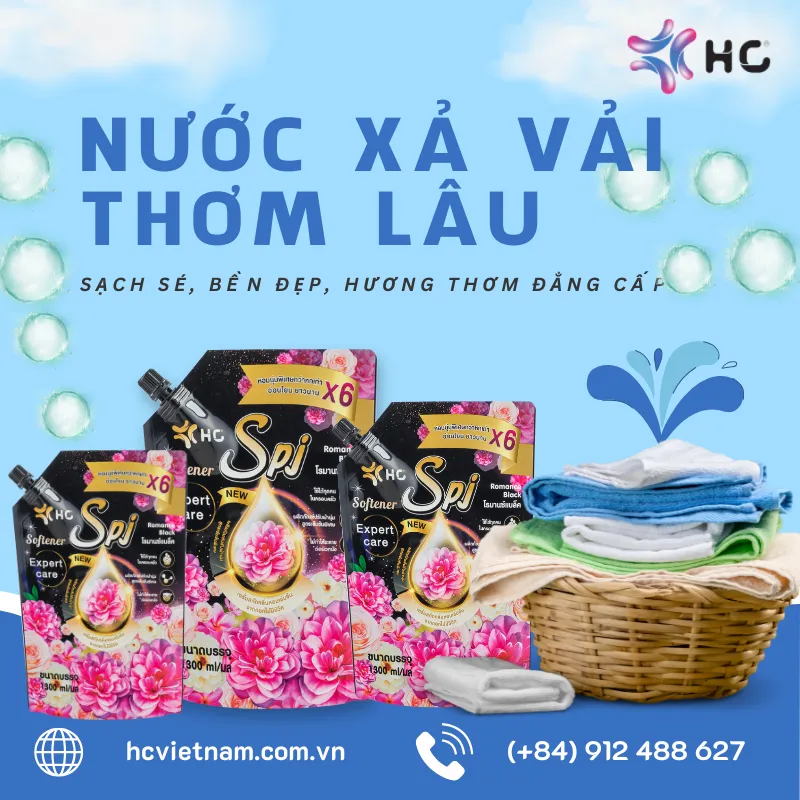 nước xả vải thơm lâu