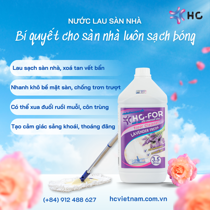 nước lau sàn nhà