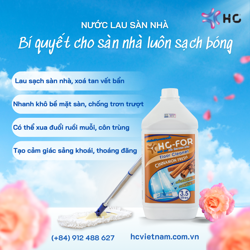 nước lau sàn nhà