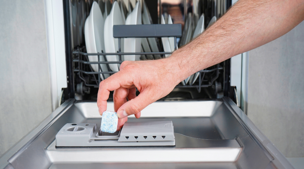 nước rửa chén dạng viên