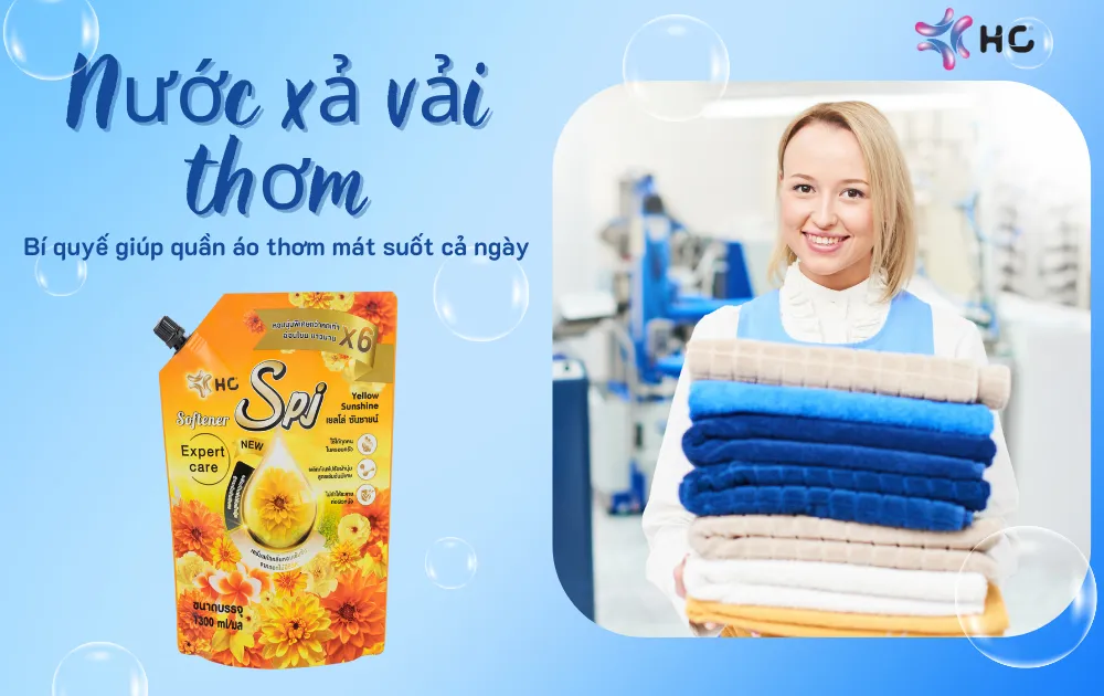 nước xả vải thơm