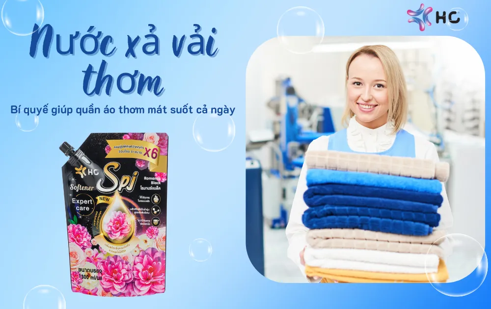 nước xả vải thơm