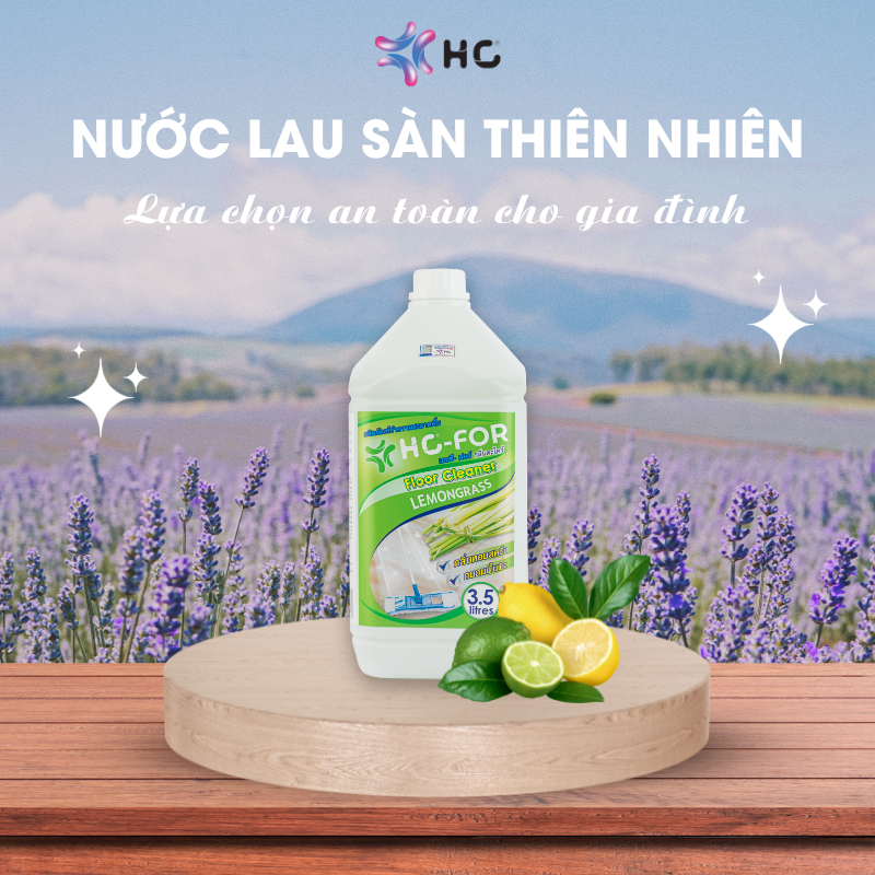 nước lau sàn thiên nhiên