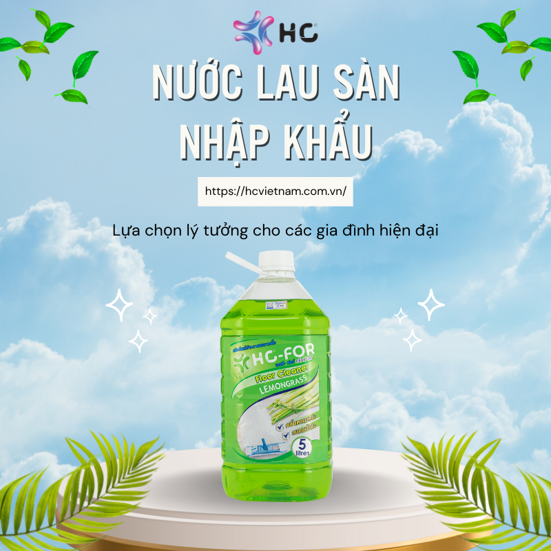 nước lau sàn nhập khẩu