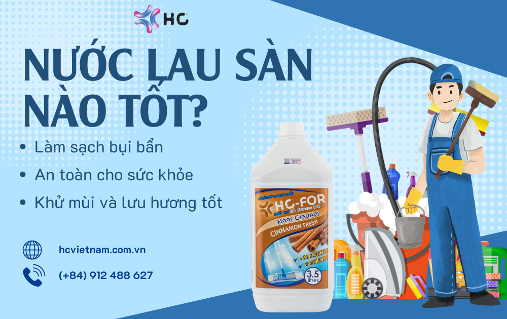 nước lau sàn nào tốt