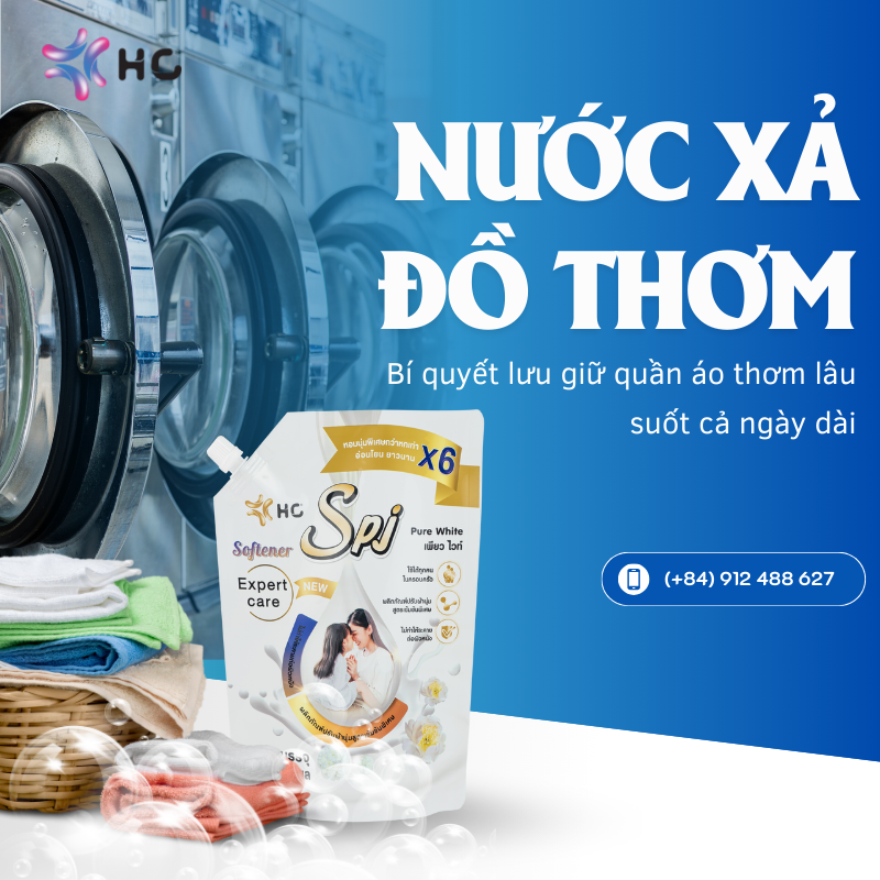 nước xả đồ thơm