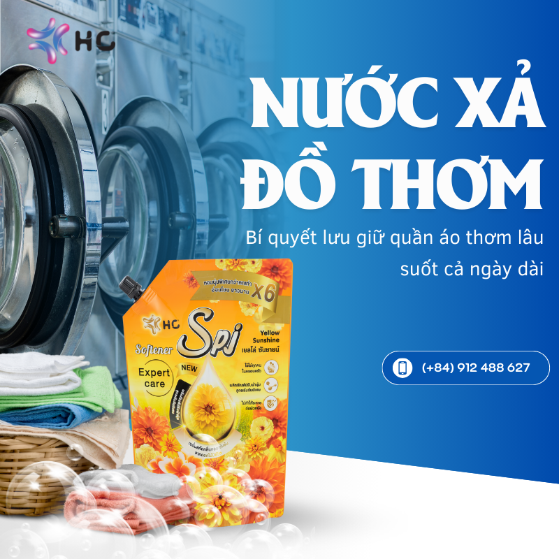 nước xả đồ thơm