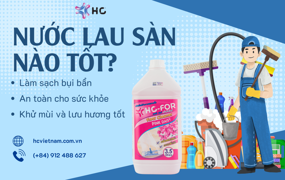 nước lau sàn nào tốt