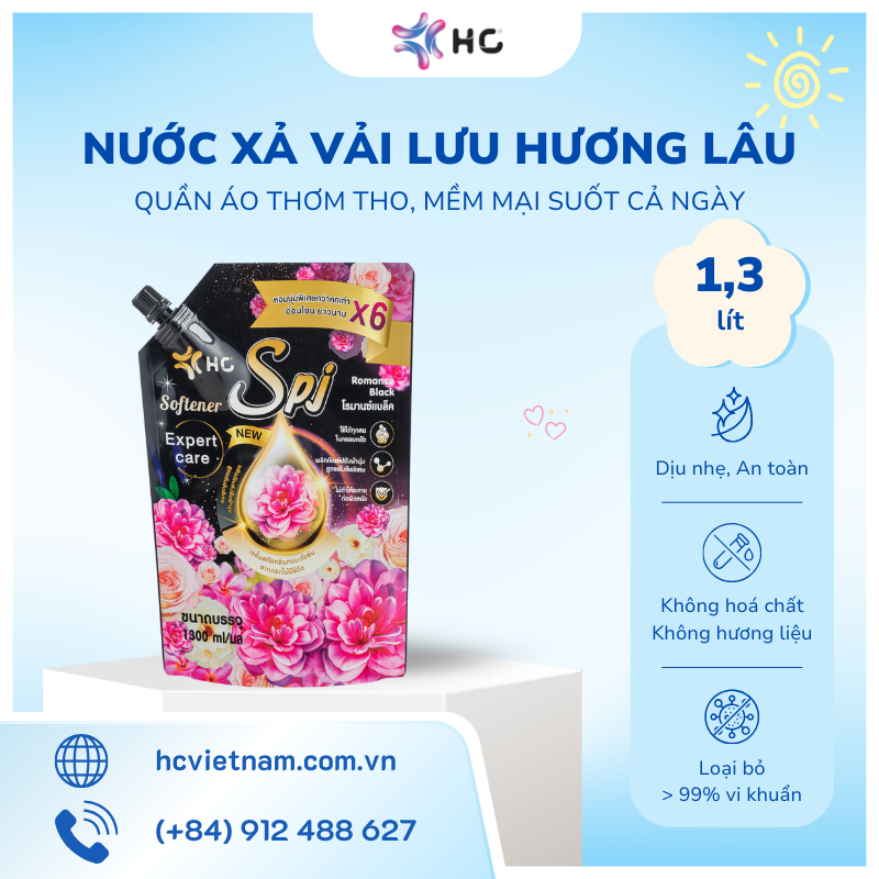 nước xả vải lưu hương lâu