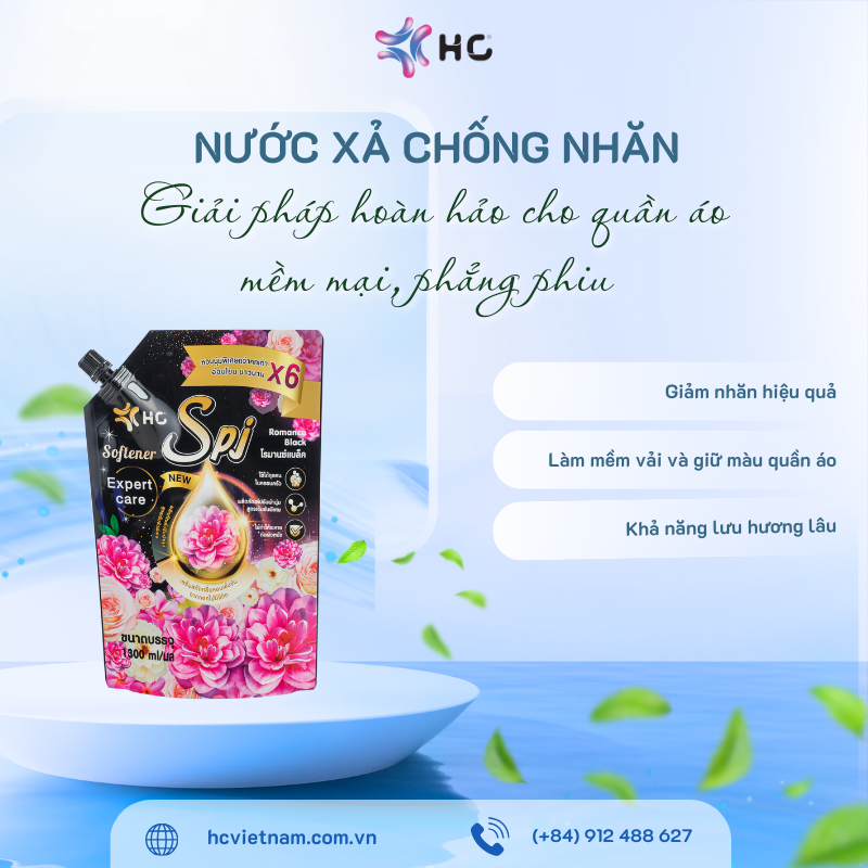 nước xả chống nhăn