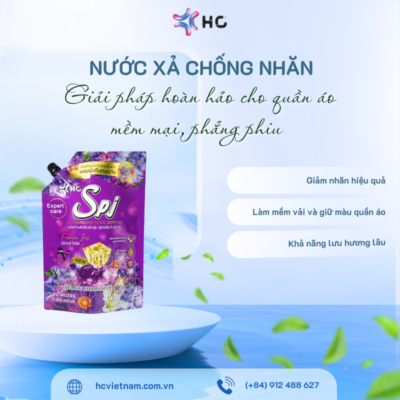 nước xả chống nhăn
