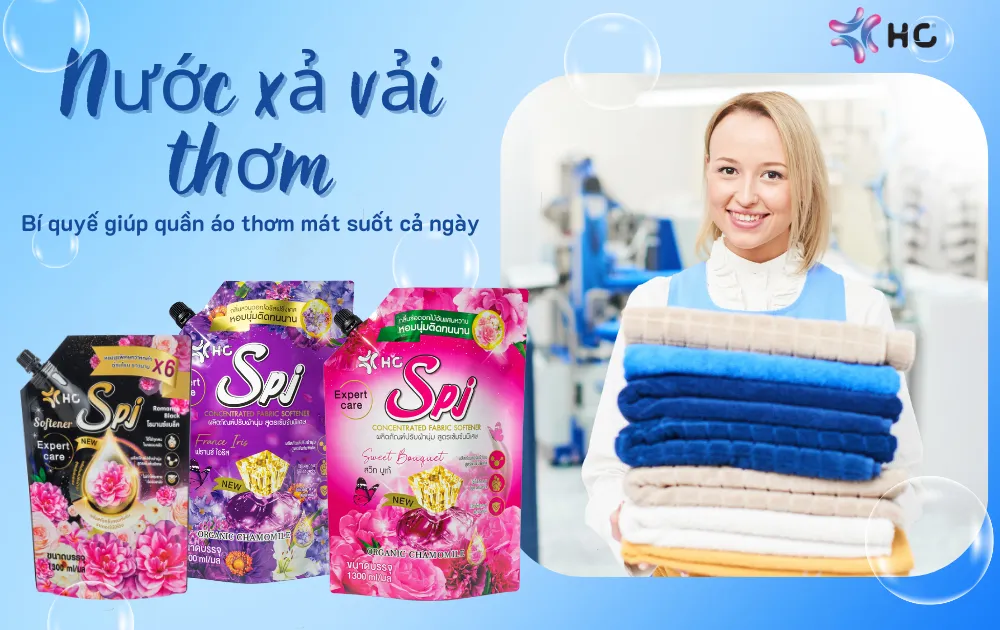 nước xả vải thơm