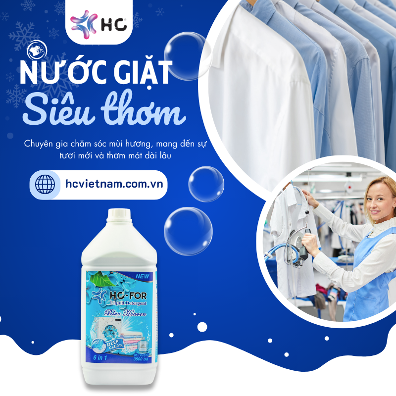 nước giặt siêu thơm