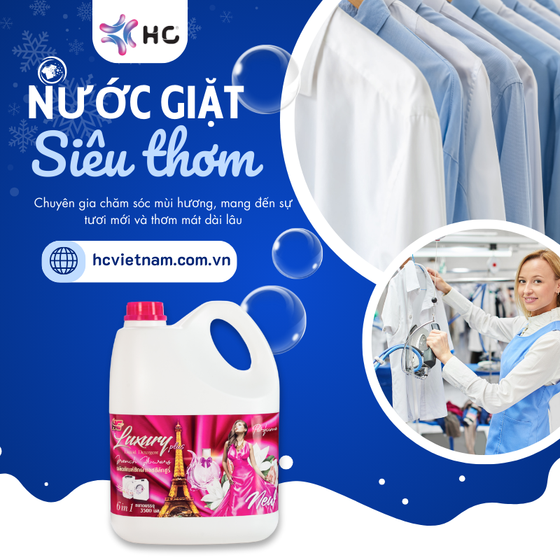 nước giặt siêu thơm