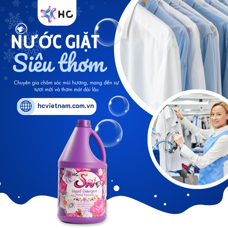nước giặt siêu thơm