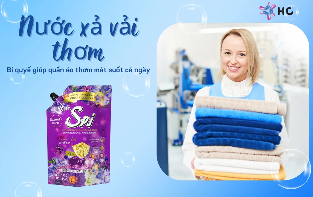 nước xả vải thơm