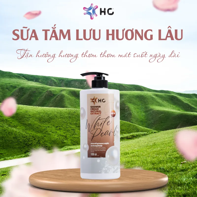 sữa tắm lưu hương thơm lâu