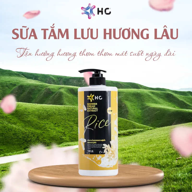 sữa tắm lưu hương thơm lâu
