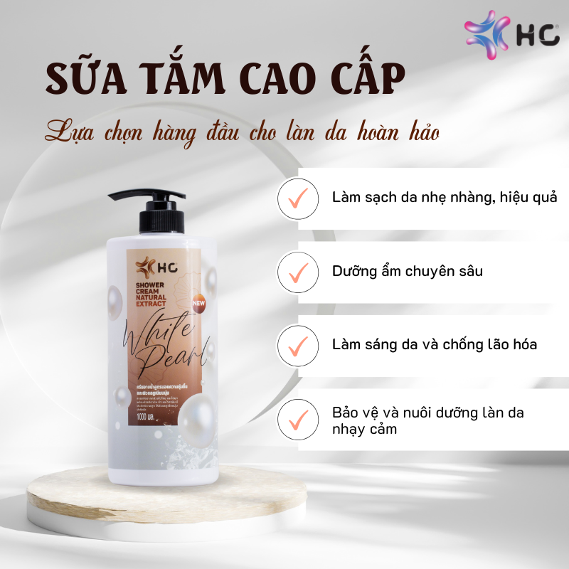 sữa tắm cao cấp HC Việt Nam