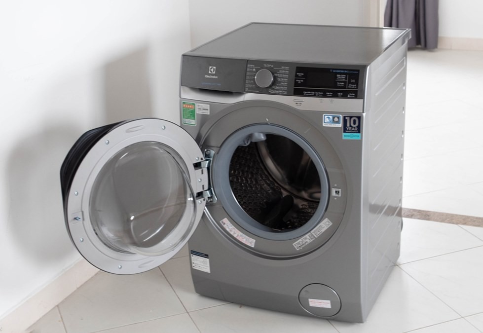 nước xả vải cho máy giặt cửa trước