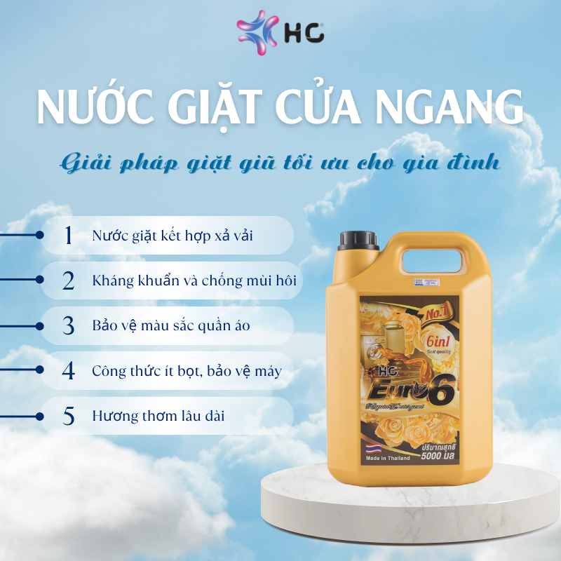 nước giặt cửa ngang