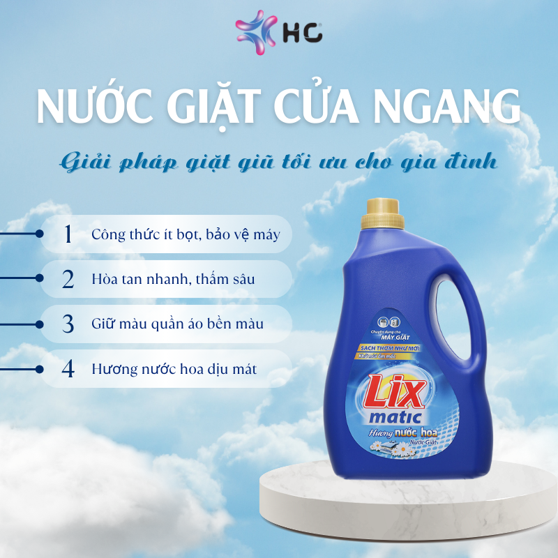 nước giặt cửa ngang