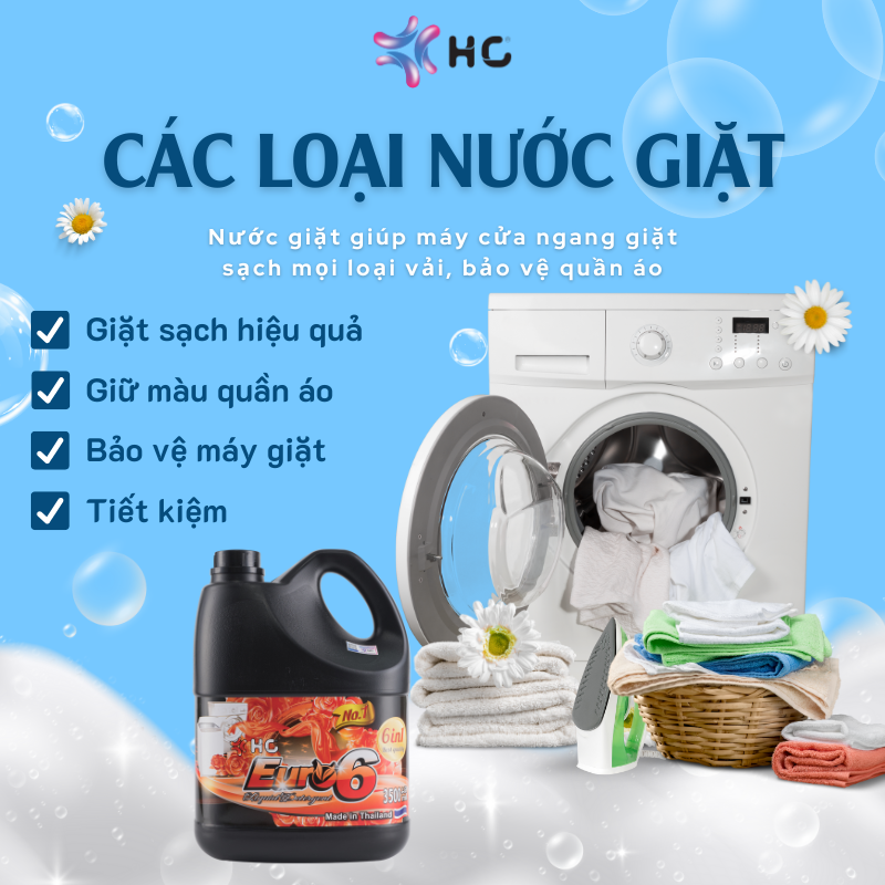 các loại nước giặt