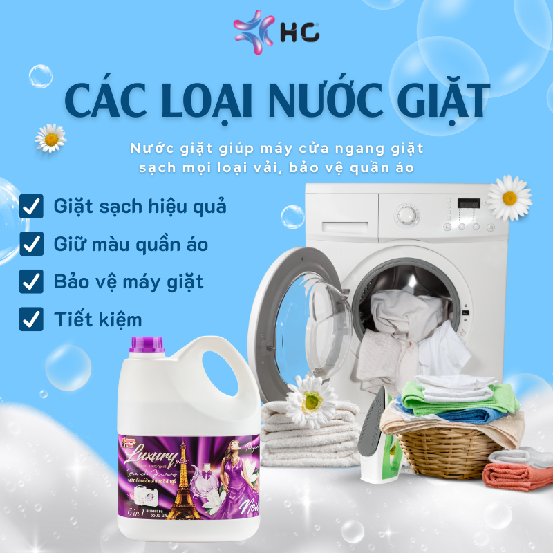 các loại nước giặt