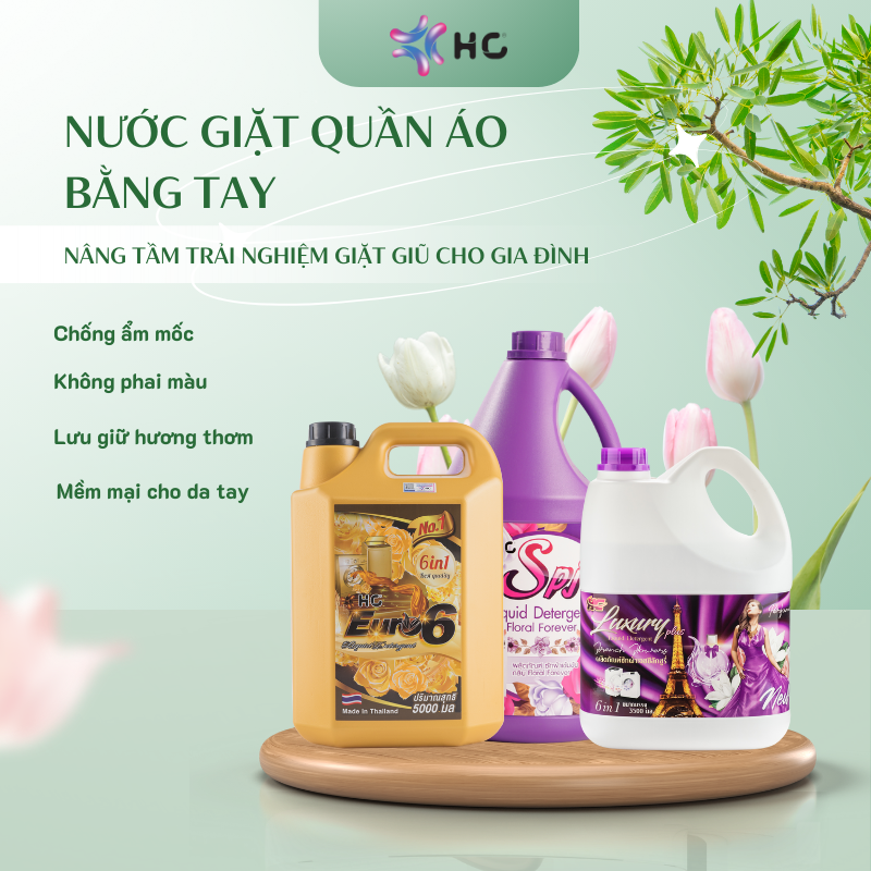 nước giặt công nghiệp