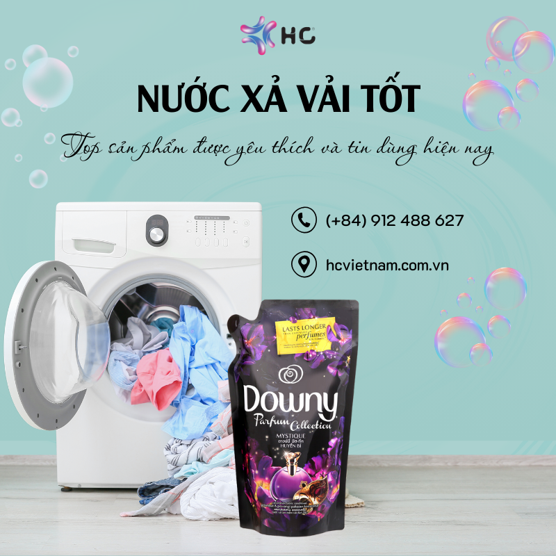 nước xả vải nào tốt