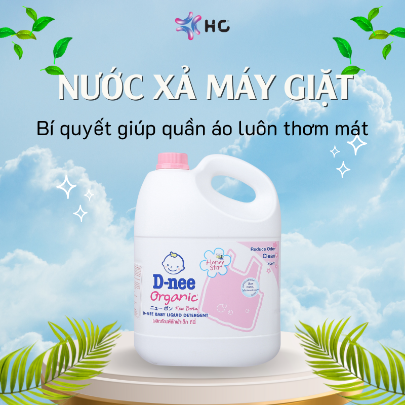 nước xả máy giặt