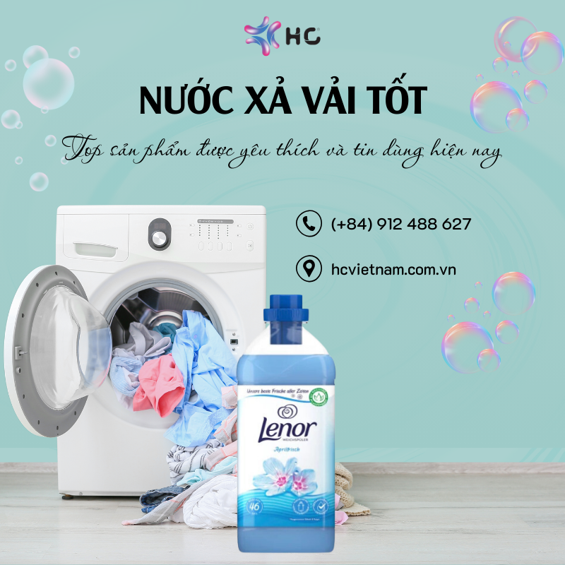 nước xả vải nào tốt