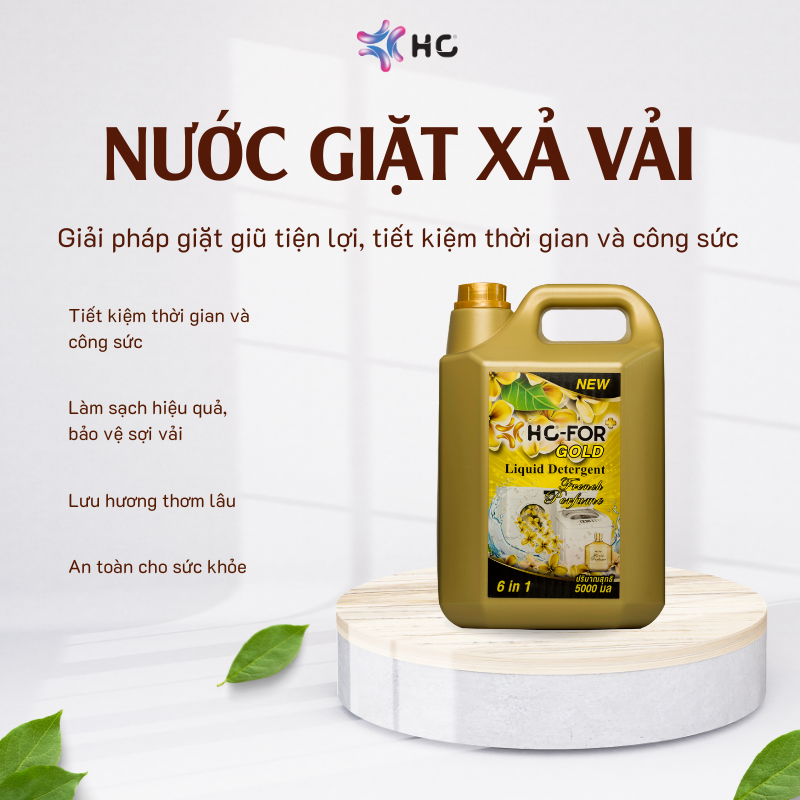 nước giặt xả vải