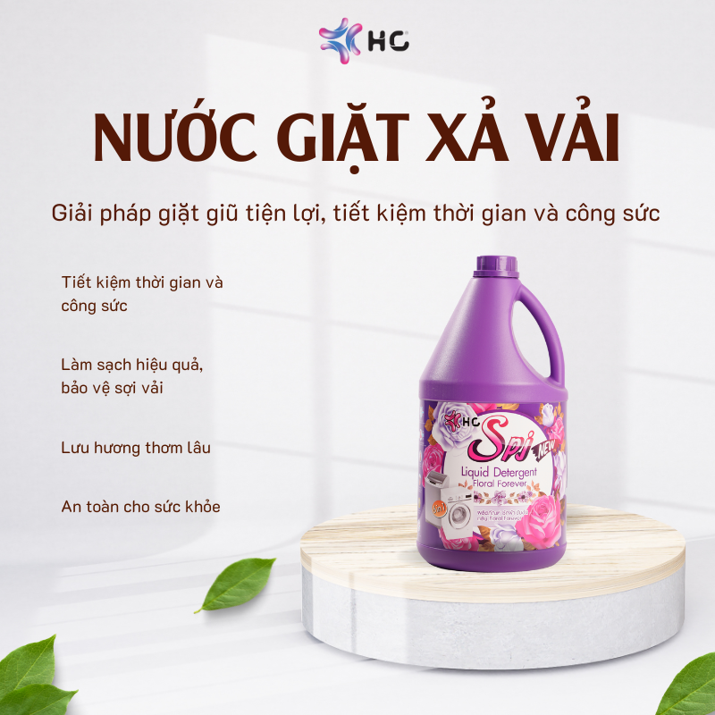 nước giặt xả vải