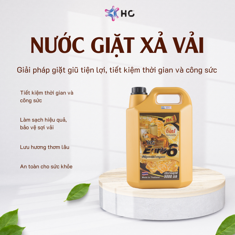 nước giặt kèm xả