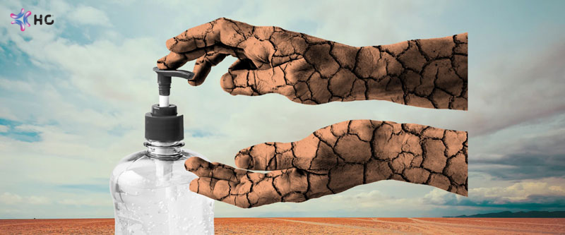 nước rửa tay khô