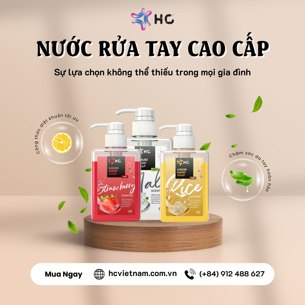 nước rửa tay khô