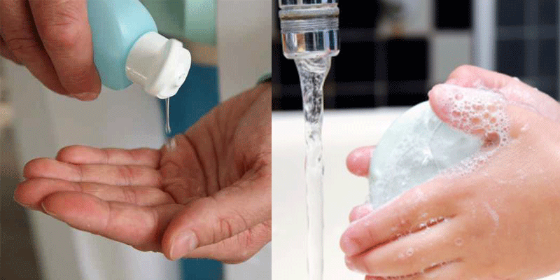 nước rửa tay khô