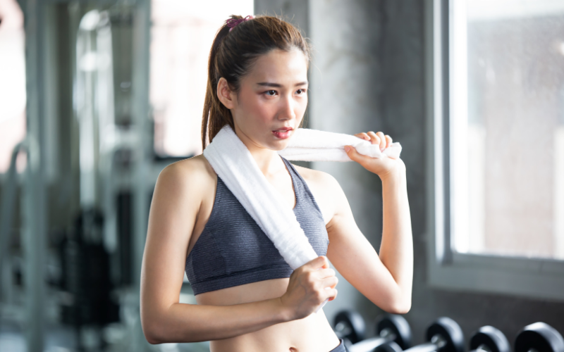 sữa tắm cho người tập gym