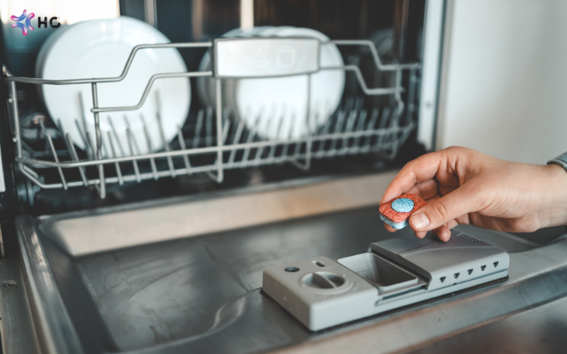 viên rửa bát