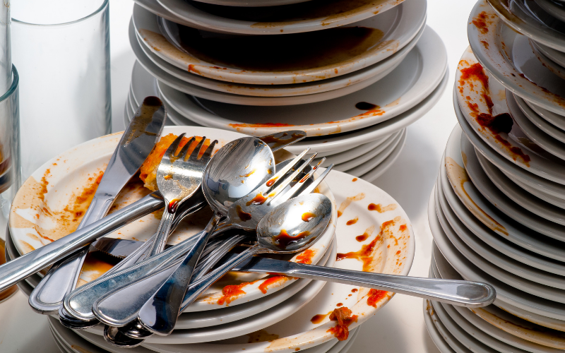 khử mùi tanh, khử bám dầu