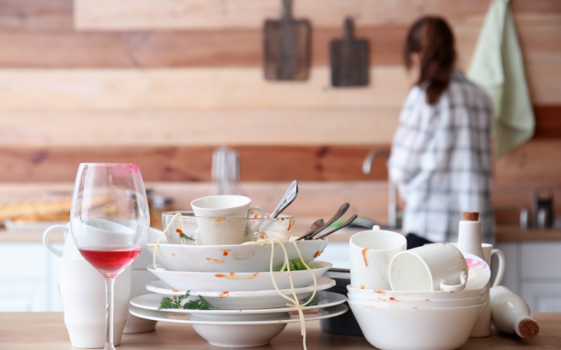 khử mùi tanh, khử bám dầu