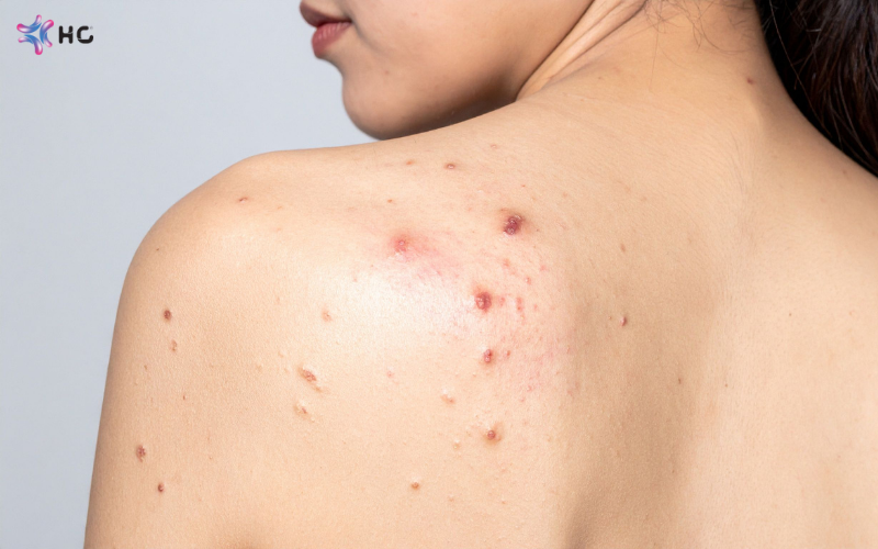 sữa tắm cho da mụn lưng