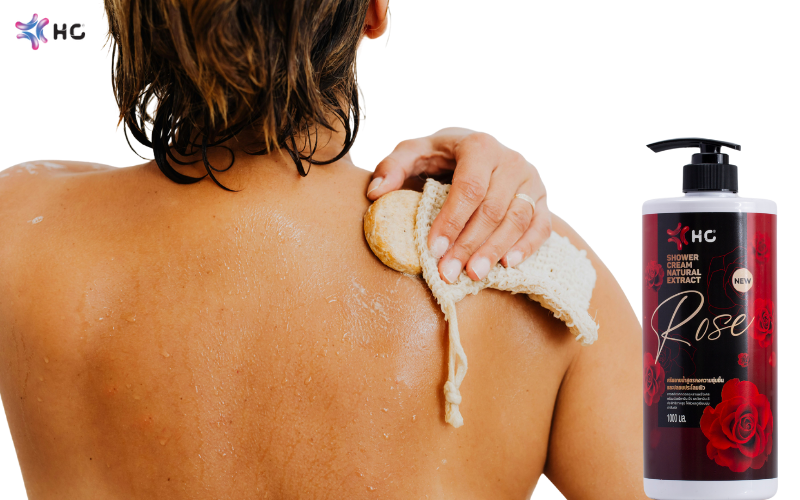 sữa tắm cho da mụn lưng