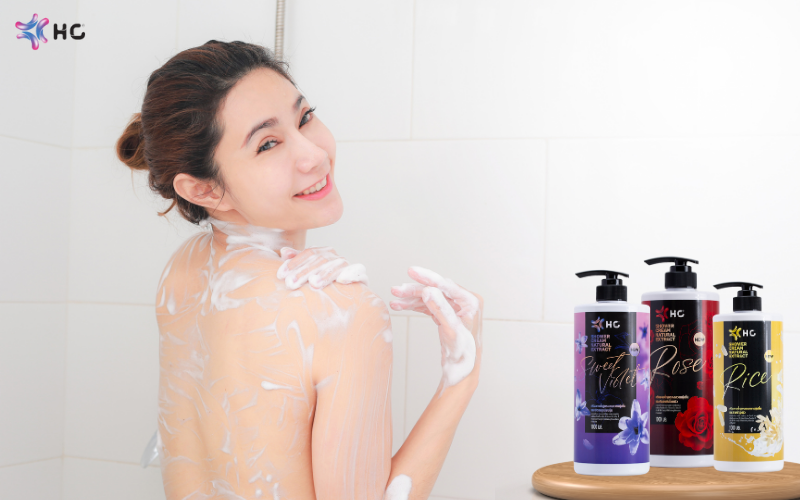 sữa tắm cho da mụn lưng